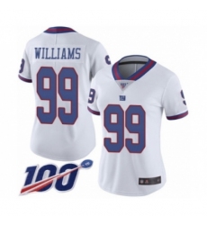 Women Nike New York Giants 99 Leonard Williams Rush NFL Sitched Jersey