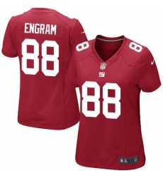 Womens Nike New York Giants 88 Evan Engram Game Red Alternate NFL Jersey