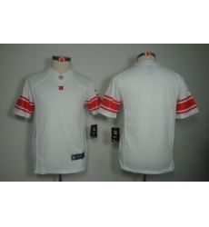 Nike Youth New York Giants Blank White Color[Youth Limited Jerseys]