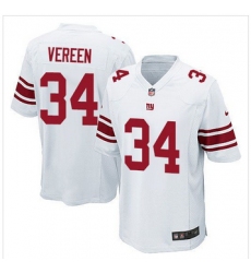 Youth New Giants #34 Shane Vereen White Color Youth Stitched NFL Elite Jersey