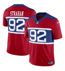 Youth New York Giants 92 Michael Strahan Century Red Alternate Vapor F U S E  Limited Stitched Football Jersey