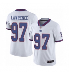 Youth New York Giants #97 Dexter Lawrence Limited White Rush Vapor Untouchable Football Jersey