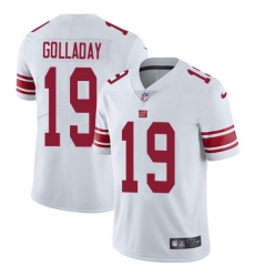 Youth Nike New York Giants 19 Kenny Golladay White Stitched NFL Vapor Untouchable Limited Jersey
