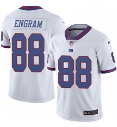 Youth Nike New York Giants 88 Evan Engram Limited White Rush Vapor Untouchable NFL Jersey