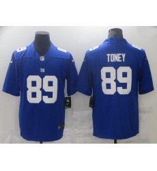 Youth Nike New York Giants 89 Kadarius Toney Blue Vapor Untouchable Limited Jersey