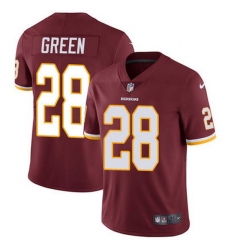 Men Washington Commanders 28 Darrell Green Red Vapor Untouchable Limited Stitched Jersey
