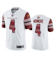 Men Washington Commanders 4 Taylor Heinicke White Vapor Untouchable Stitched Football jersey