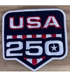 Men Washington Commanders USA 250 Anniversary Patch Biaog