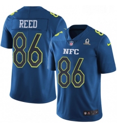 Mens Nike Washington Redskins 86 Jordan Reed Limited Blue 2017 Pro Bowl NFL Jersey