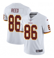 Mens Nike Washington Redskins 86 Jordan Reed White Vapor Untouchable Limited Player NFL Jersey