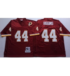 Mitchell And Ness Redskins #44 John Riggins Red Throwback Stitched NFL Jersey