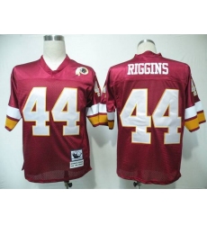 NFL Jerseys Mitchell and Ness Redskins 44 John Riggins Red Stitched Throwback NFL Jersey