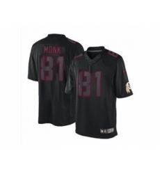 Nike Jerseys Washington Redskins #81 Monk black[Impact Limited]