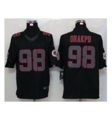 Nike NFL Washington Redskins #98 Brian Orakpo black Jerseys(Limited)