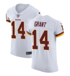 Nike Redskins #14 Ryan Grant White Mens Stitched NFL Vapor Untouchable Elite Jersey