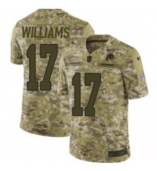 Nike Redskins #17 Doug Williams Camo Mens Stitched NFL Limited 2018 Salute To Service Jersey