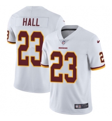 Nike Redskins #23 DeAngelo Hall White Mens Stitched NFL Vapor Untouchable Limited Jersey