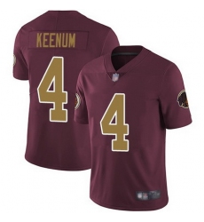 Nike Redskins 4 Case Keenum Burgundy Alternate Vapor Untouchable Limited Jersey