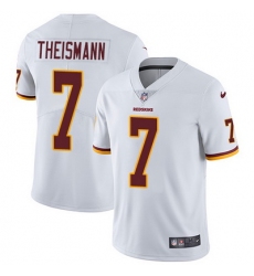 Nike Redskins #7 Joe Theismann White Mens Stitched NFL Vapor Untouchable Limited Jersey