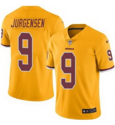 Nike Redskins #9 Sonny Jurgensen Gold Mens Stitched NFL Limited Rush Jersey