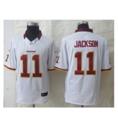 Nike Washington Red Skins #11 Jackson White Jerseys(Limited)