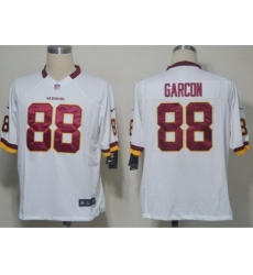 Nike Washington Redskins 88 Pierre Garcon White Game NFL Jersey