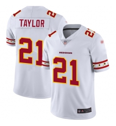 Redskins 21 Sean Taylor White Mens Stitched Football Limited Team Logo Fashion Jersey