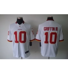 Washington Redskins #10 Robert Griffin White LIMITED Jerseys