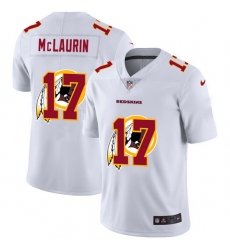 Washington Redskins 17 Terry McLaurin White Men Nike Team Logo Dual Overlap Limited NFL Jersey