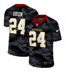 Washington Redskins 24 Antonio Gibson Men Nike 2020 Black CAMO Vapor Untouchable Limited Stitched NFL Jersey