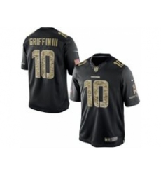 Washington Redskins Robert Griffin III Nike Black Salute To Service Jersey