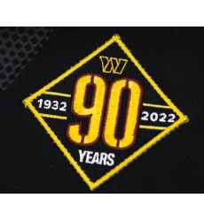 Commanders 90th Anniversary Patch Biaog Black