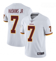 Redskins #7 Dwayne Haskins Jr White Youth Stitched Football Vapor Untouchable Limited Jersey