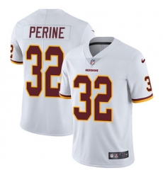 Youth Nike Redskins #32 Samaje Perine White Stitched NFL Vapor Untouchable Limited Jersey