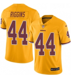 Youth Nike Washington Redskins 44 John Riggins Limited Gold Rush Vapor Untouchable NFL Jersey
