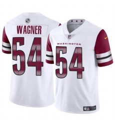 Youth Washington Commanders 54 Bobby Wagner White Vapor Limited Stitched Football Jersey