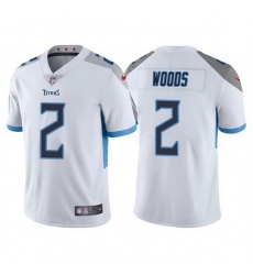 Men Tennessee Titans 2 Robert Woods White Vapor Untouchable Stitched jersey