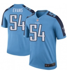 Men Tennessee Titans 54 Rashaan Evans Colour Rush Limited Jersey