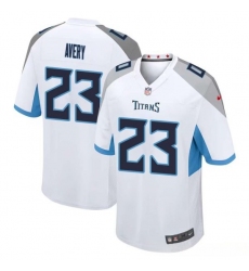 Men Tre Avery #23 Away Tennessee Titans Limited White Jersey
