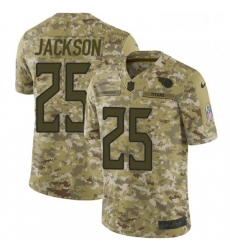 Mens Nike Tennessee Titans 25 Adoree Jackson Limited Camo 2018 Salute to Service NFL Jersey