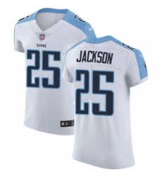 Mens Nike Tennessee Titans 25 Adoree Jackson White Vapor Untouchable Elite Player NFL Jersey