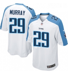 Mens Nike Tennessee Titans 29 DeMarco Murray Game White NFL Jersey