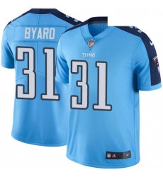 Mens Nike Tennessee Titans 31 Kevin Byard Light Blue Team Color Vapor Untouchable Limited Player NFL Jersey