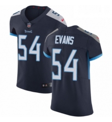 Mens Nike Tennessee Titans 54 Rashaan Evans Navy Blue Team Color Vapor Untouchable Elite Player NFL Jersey
