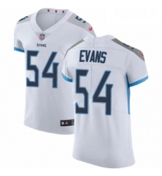 Mens Nike Tennessee Titans 54 Rashaan Evans White Vapor Untouchable Elite Player NFL Jersey