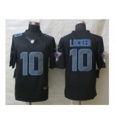 Nike Tennessee Titans 10 Locker Black Limited Impact NFL Jersey