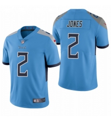 Nike Tennessee Titans 2 Julio Jones Light Blue Alternate Men Stitched NFL Vapor Untouchable Limited Jersey