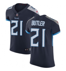 Nike Titans #21 Malcolm Butler Navy Blue Alternate Mens Stitched NFL Vapor Untouchable Elite Jersey