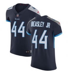 Nike Titans 44 Vic Beasley Jr Navy Blue Team Color Men Stitched NFL Vapor Untouchable Elite Jersey