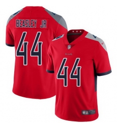 Nike Titans 44 Vic Beasley Jr Red Men Stitched NFL Limited Inverted Legend Jersey